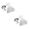 2Pcs/set Marriage Bride Groom Wine Cups Wrap Champagne Glass Bottles Cover Wedding Table Decoration Party Decors Glass Cup Decoration view 4