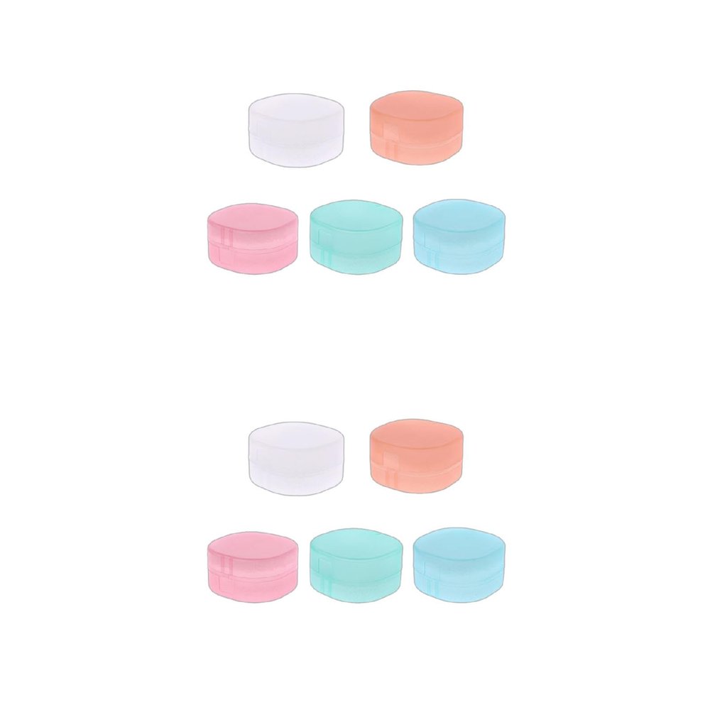 Travel Soap Box Sponge For Case Container Holder Leak Proof Shower Bathroom Home Outdoor Hiking Camping Soap Dishes New Soap Dish Shower Soap Draining Tray Drain Holder Cover Bathroom Sink Ceramic