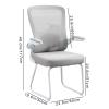 ZPRYZHD Home Office Chairs, Mid-Back Mesh Conference Chairs, Staff Office Chairs with Waist Computer Chairs, Modern Chairs, Office Chairs with Comfortable Soft Tables and Chairs(Pink+headrest) view 2