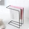BHFFTHK Kitchen Countertop Dishcloth Drying Rack,Iron 3 Arms Standing Dish Rag Dishcloth Holder Hand Towel Stand Rack Small Hand Towel Drying Rack for Utility Room, Kitchen, Bathroom Sink(Black) view 3