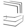 BHFFTHK Kitchen Countertop Dishcloth Drying Rack,Iron 3 Arms Standing Dish Rag Dishcloth Holder Hand Towel Stand Rack Small Hand Towel Drying Rack for Utility Room, Kitchen, Bathroom Sink(Black) view 4