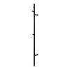 IKUMOK Electric Towel Warmer, Heated Towel Rack with 3 Hooks 304 Stainless Steel LED Switch Electric Drying Rack Wall Mounted Bath Towel Heater (Black Plug in) view 1