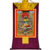 Buddhist banner, Tibetan thangka,thangka painting,buddhist tapestry,Tantric Tibetan Buddhist Thangka Wall Hanging,Green Tara,Khadiravani,Jetsun Dolma,Hot Stamping Brocade Buddhist Tapestry for Zen Hom view 1