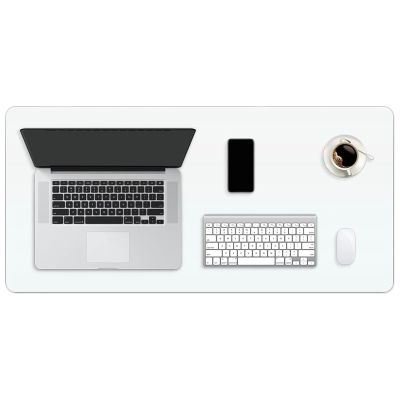 39''x70'' Clear Desk Mat Pad,Wipeable Tablecloth Pad,Waterproof PVC Protective Pad,for Computer Desk,Dining Table,Coffee Table,Writing Desk,Office,0.07'' Thickness,Square/Rectangle. (Size : 23'' x 35