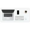 39''x70'' Clear Desk Mat Pad,Wipeable Tablecloth Pad,Waterproof PVC Protective Pad,for Computer Desk,Dining Table,Coffee Table,Writing Desk,Office,0.07'' Thickness,Square/Rectangle. (Size : 23'' x 35 view 1