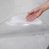 39''x70'' Clear Desk Mat Pad,Wipeable Tablecloth Pad,Waterproof PVC Protective Pad,for Computer Desk,Dining Table,Coffee Table,Writing Desk,Office,0.07'' Thickness,Square/Rectangle. (Size : 23'' x 35 view 3