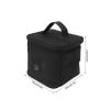 Portable Spice Bag, Camping Spice Carry Bag Seasoning Bottle Holder Spice Bottle Carry Bag Portable Spice Bag for Travel Outdoor BBQ Picnic(Black) view 4
