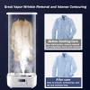 KJLYLPP Smart Professional Steamer for Clothes 900 Watts Ironing, Portable Steam Collapsible Hanging Garment Steamer, Three Adjustable Levels, Quickly Removes Wrinkles view 3