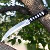 toothgeneric Meat Cleaver,Cleaver Knife 8 Inch Thick Cutter Blank Hunting Viking Knife High Manganese Steel Longquan Scimitar Outdoor Kitchen Chef Meat Cleaver Boning Knife, LAMAJIGA5844 view 4