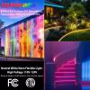adlkirg 50FT RGB Neon Rope Lights with Remote,120V ETL Led Strip Lighting,Expandable Commercial Grade IP65 Waterproof Plug-in Led Rope Lights with Dimmable Power Adapter for Outdoor,Indoor Using view 4