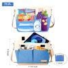JOYHILL Lunch Bag for Women, Lunch Tote Leakproof Insulated Lunch Box with Shoulder Strap, Adult Reusable Lunch Cooler Tote Bags for Work Picnic Camping Beach (I-LIGHT BLUE) view 3