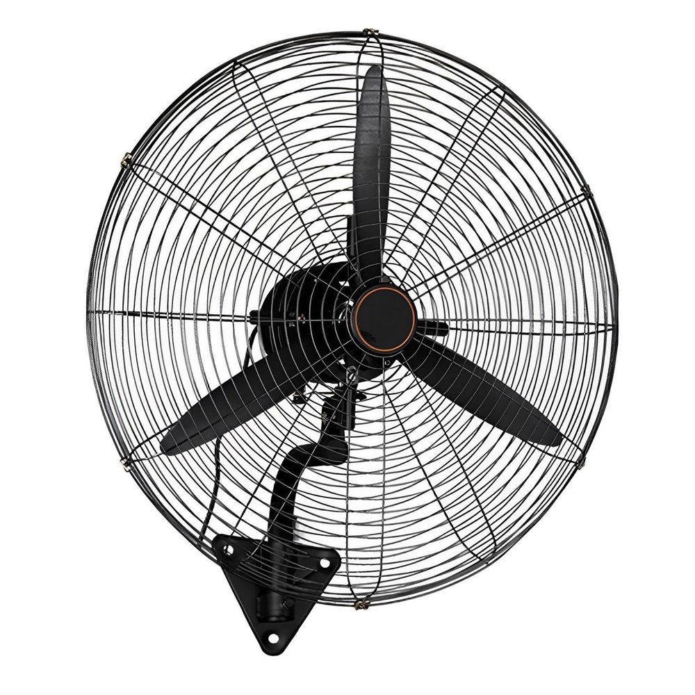 EliteBloom Outdoor Wall Fan Industrial Wall Mounted Electric Cooling Fan 3-Speed Heavy Duty Wall Mount Fan Adjustable Tilt Oscillating Fan (Copper 78Cm/30In)