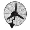 EliteBloom Outdoor Wall Fan Industrial Wall Mounted Electric Cooling Fan 3-Speed Heavy Duty Wall Mount Fan Adjustable Tilt Oscillating Fan (Copper 78Cm/30In) view 1