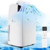12000 Btu Portable Air Conditioner,portable Ac Unit Built-in Fan,cool,Dehumidification Function,indoors Air Conditioner Fast Cooling 550 Sq.ft, Drain-free, Fast Installation view 1