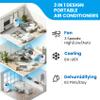 12000 Btu Portable Air Conditioner,portable Ac Unit Built-in Fan,cool,Dehumidification Function,indoors Air Conditioner Fast Cooling 550 Sq.ft, Drain-free, Fast Installation view 4