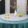 ESOYAWE Lazy Susan Wooden Turntable for Dining Table, 20 24 28 32 36 39 Inch Tabletop Round Rotating Serving Tray, No Need to Install Easy to Share Food Rotating Serving Plate view 1