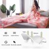 YySXIQ Summer Cooler Quilt, Double Sided Cold Effect Air Conditioning Quilt, Striped Plaid Quilt Lightweight Comforter Summer Quilt, Machine Washable & Easy to Care (Color : D, Size : 200x230cm) view 3