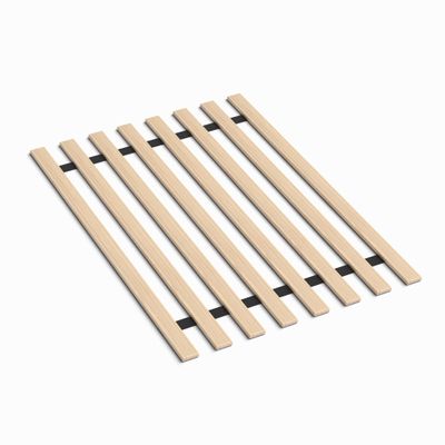 Continental Sleep, 0.68-Inch Heavy Duty Vertical Wooden Bunkie Board/Bed Slats, Enhance Mattress Support, Twin(38"), Beige
