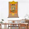buddha tapestry, Tibetan thangka,thangka painting,buddhist tapestry,Tibetan Thangka Art,Eight Forms of Padmasambhava,Guru Rinpoche,Lotus Born,Padmakara,Buddhist Thangka Painting,Thangka Brocade,Buddha view 3