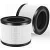 Skydiras AP-S0610L Filter Replacement, Compatible with MOOKA AP-S0610L Air Cleaner Purifier, 3-IN-1 H13 True HEPA Filter, 2-Pack view 1