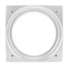 Turntable Bearing Plate Base, 360 Degree Rotating, 6.1x6.1x0.4 Inch, Double Bearing Structure for Furniture, Bar Stools, Office Chairs view 4