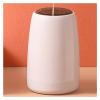 FOREPANY Cotton Swab Holder,Toothpick Holder, Automatic Toothpick Holder Box Portable Toothpick Container Toothpick Dispenser Home Table Toothpick Storage Box, 6*9.3cm, Roze view 1