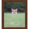 Poster Palooza 20x24 Frame Brown Walnut Solid Wood Picture | 1.25 Inch Moulding Width | Includes UV Acrylic Plexiglass, Foam Board Backing & Hanging Hardware view 3
