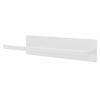 Paper Towel Holder Self Adhesive Carbon Steel Paper Towel Bar Elegant Bathroom (White) view 1