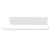 Paper Towel Holder Self Adhesive Carbon Steel Paper Towel Bar Elegant Bathroom (White) view 3