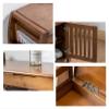 Hhaoran-9863 Shoes Bench Shoe Bench, Entryway Bench with Storage, Bamboo Shoe Bench, for Entryway, Living Room, Bedroom Ideal for Shoe Storage (Size : 01) view 4