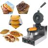 Commercial Electric Burger Waffle Machine 1300W Non Stick Press Burger Stainless Steel Machine for Home Party Bread Donut Heating Machine,for Bakeries, Restaurants view 1