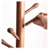 GTEFSWS Coat Racks Elegant Coat Racks Coat Rack with Solid Base Hallway Entryway Coat Stand Free Standing Coat Rack Tree for Home Office Clothes view 4