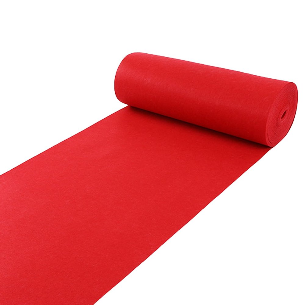 Aisle Runner for Weddings 10m 15m 20m 25m 30m 50m Carpet Roll Red for Indoor Outdoor Accessories, Wedding Party Hallway Runway Rug (Size : 1.5x50m)