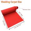 Aisle Runner for Weddings 10m 15m 20m 25m 30m 50m Carpet Roll Red for Indoor Outdoor Accessories, Wedding Party Hallway Runway Rug (Size : 1.5x50m) view 2