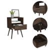 BEROXII Allie Nightstand: Featuring a Superior Top, Open Shelf, and One Drawer for Enhanced Style and Functionality view 4
