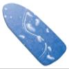 BMPAALN Ironing Board Cover, Replacement Ironing Board Cover and Pad, Ironing Board Cover Heat Resistant 49"x16" 55x18in, Iron Board Cover for Standard Ironing Boards,(73x30cm) view 1