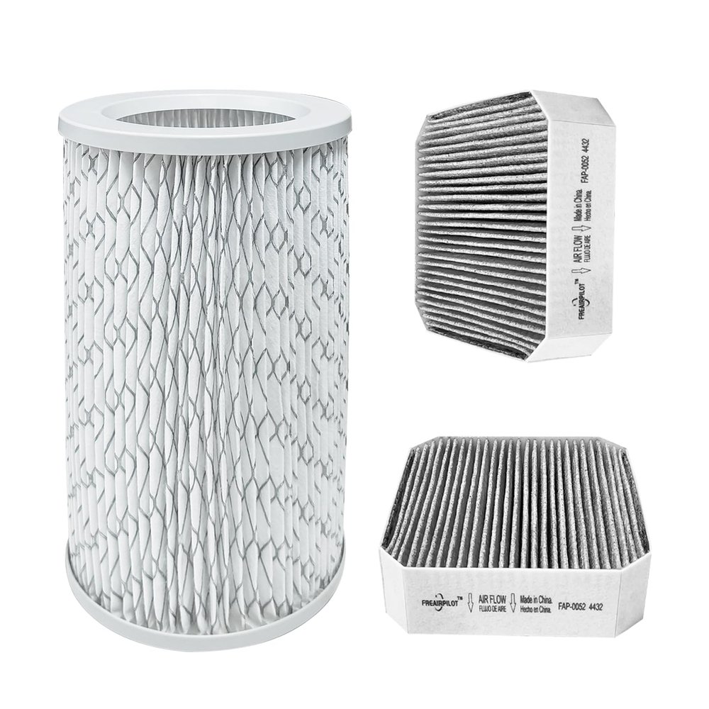 Freairpilot Air Filter Compatible with Molekule Air Cleaner, Pre-Filter Replacement with Activated Carbon