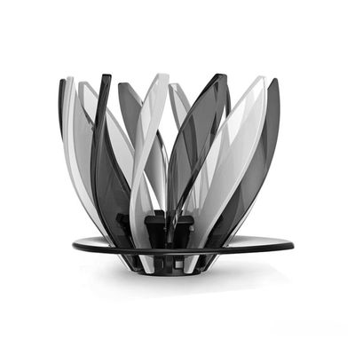 HARIO V60 VDSU-02-B&W Dripper, Suiren 02, Black & White, For 1-4 Cups, Coffee, Hand Drip 2024 Limited Edition, Spiral Rib
