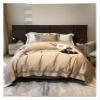 ADovz High-End Luxury Cotton Four-Piece Set Pure Cotton All Cotton Lace Hollow Quilt Cover Bed Sheet Bedding,Bed Sheets, Queen, FH-762 view 1