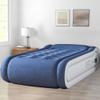 YITAHOME Twin XL Air Mattress with Integrated Pillow, Inflatable Bed with High-Speed Pump, Carry Bag and Repair Tools for Home, Travel, and Camping - 79.92''L x 38.98''W x 16.93''H view 1