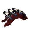 NIBHZ European Style Wine Rack Decoration Living Room Modern Simple Household Solid Wood Lattice Wooden Wine Bottle Rack Small Wine Rack,E view 1