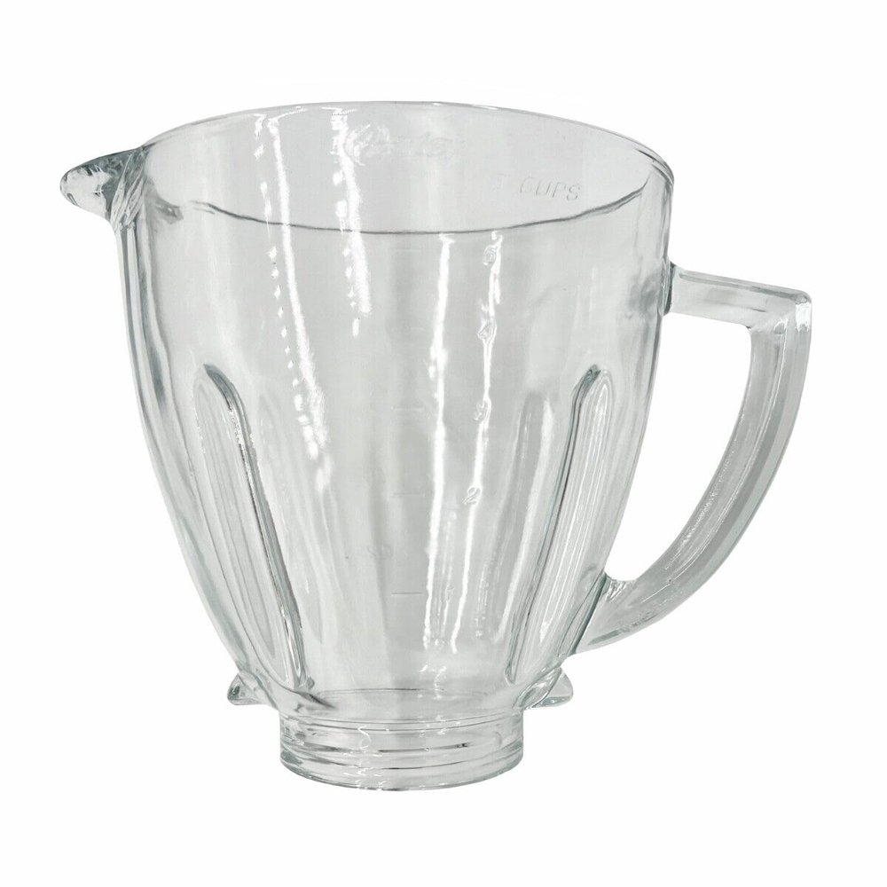 CirC 124461-000-000 Round Glass Blender Jar Replacement for Oster