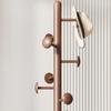 LCEVCQCQ Coat Rack Freestanding Coat Rac Nordic Style Coat Rack Floor Bedroom Coat Rack Living Room Office Coat Rack Vertical Simple Clothes Rack Hall Tree Stand Coat Hanger Standing view 3