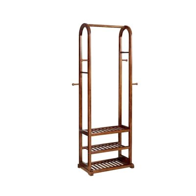LCEVCQCQ Coat Rack Freestanding Home Floor Type Heavy Duty Multifunctional Storage Rack Shoe Rack for Living Room Bedroom Corridor Corner Coat Rack Coat Hanger Standing
