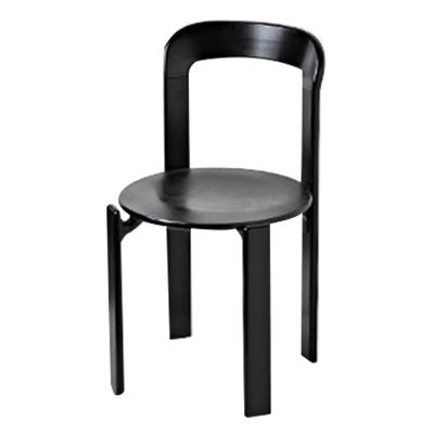 LYXXJRYBHD Kitchen & Dining Room Chairs, Black Chair, Modern Dining Chair, Stackable Chairs, for Kitchen, Backyard, Lawn Bistro (Color : Black)
