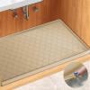 Winisok Silicone Under Sink Mat 22" x 22", kitchen Essentials and Gadgets, Shelf liner and Cabinet Protector, Home Organizers and Storage, Waterproof Bathroom Tray view 1
