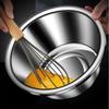 316 Stainless Steel Cooking Baking Pots and Pans Bowls 4-Piece Cookware Mixing Bowls Serving Trays Diameter 28cm-34cm view 3