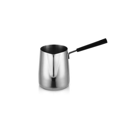 304 Stainless Steel Coffee Pots, Long Handle Cup, Tip Mouth Filter Coffee Pots, Coffee & Tea Carafes, 350ml/600ml/1000ml (350ml)