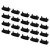 3X 20Pcs End Caps for Bed Bed Slat Holder Side Slat Bracket Cover Sides Ends Fixings for Bunk Bed view 1