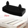 3X 20Pcs End Caps for Bed Bed Slat Holder Side Slat Bracket Cover Sides Ends Fixings for Bunk Bed view 2